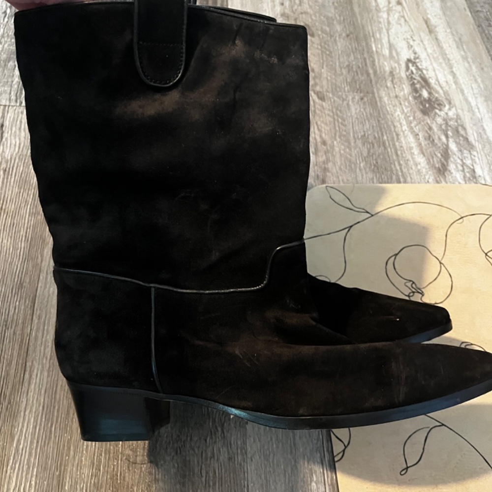 Doen Demi Riviera boots in black suede - 41 - Picture 10 of 10
